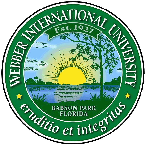Webber International University historic seal